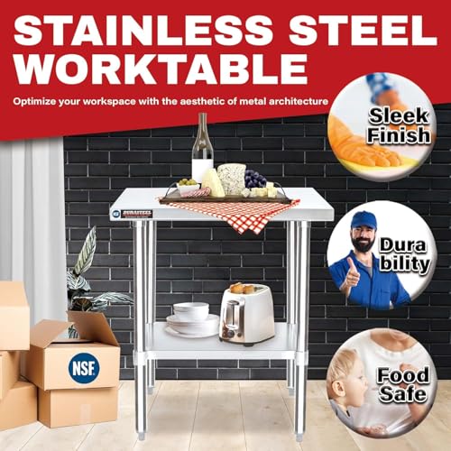 30x18 Stainless Steel Work Table