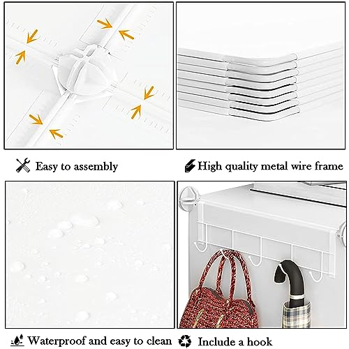 Closet Organizer 8 Cube Storage Shelves (8 Count)