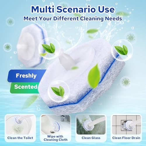 20pcs Disposable Toilet Brush Refills (20 Count)