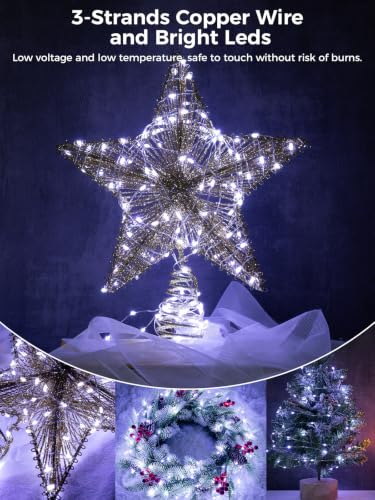 200FT 600LEDs Fairy Lights Solar Powered