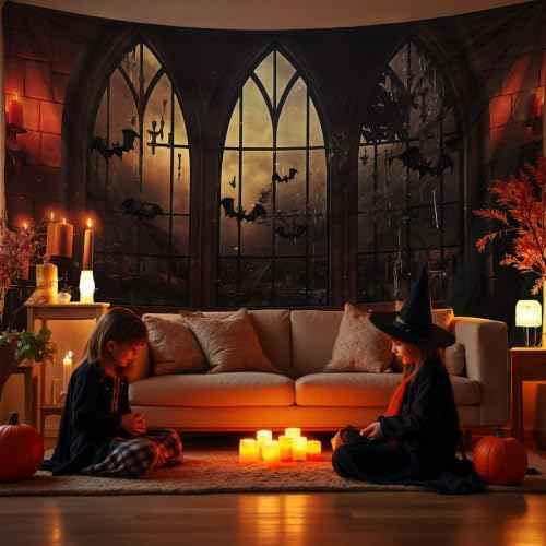 Halloween Tapestry Wall Hanging 104"x78.7"
