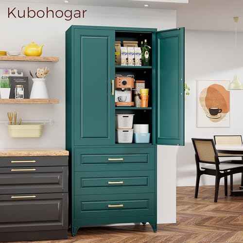 75" Tall Kitchen Pantry Cabinet