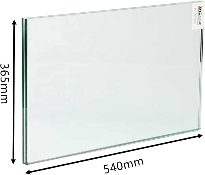 Tempered Glass Doors Replacement for 44x20x20 Inch Toxirium Terrarium - Left & Right, 2-Pack Panels - Premium Quality for Reptile Habitat