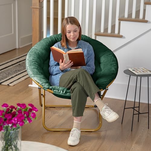 38 Inch Folding Saucer Chair