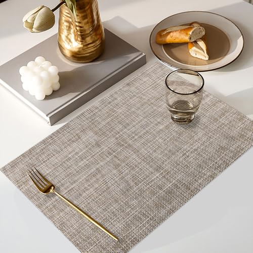 Vinyl Placemats Set of 8 (4 Count)