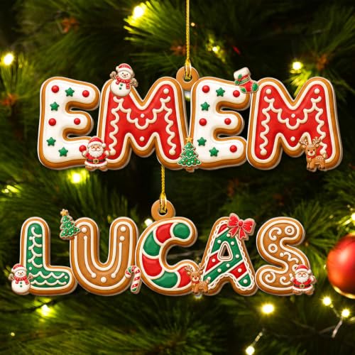 Personalized Letter Ornament