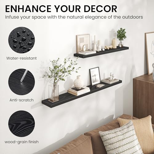 36 Inch Floating Shelves for Wall (2 Count)