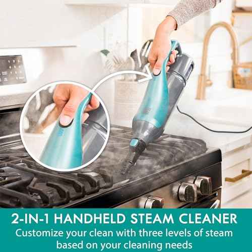 2-in-1 Steam Mop Hard Floor Cleaner