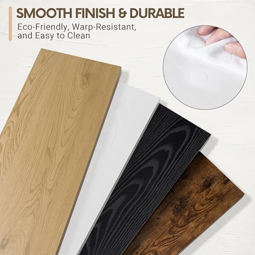10x10 Inches Floating Shelves Wall Mounted Set of 2 (2 Count)