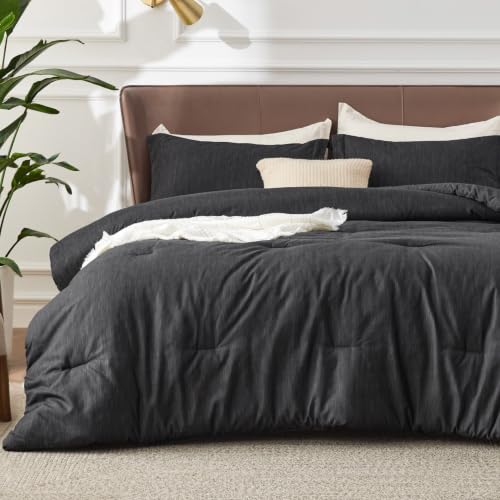 Charcoal Cal King Comforter Set
