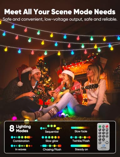 Multicolor Globe String Lights