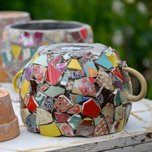 250g Ceramic Mosaic Tiles for Crafts Bulk