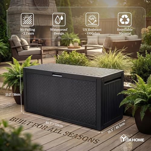 95 Gallon Outdoor Storage Deck Box