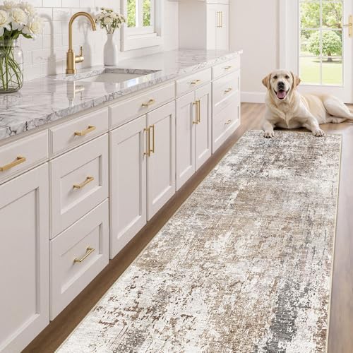3x10 Washable Runner Rug for Hallway (24 Count)
