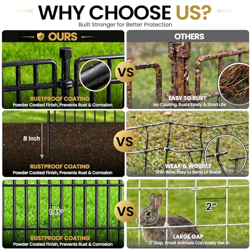 No Dig Garden Fence (10 Count)