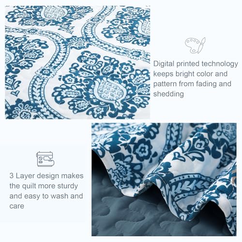 Reversible Boho California King Quilt