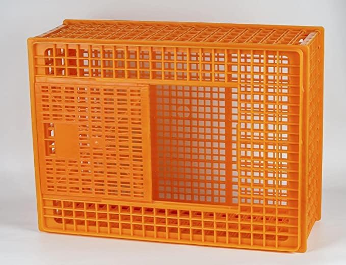 Poultry Carrier Crate Plastic Chicken Transport Crate Carrier Cage for Poultry Chicken Bird Duck