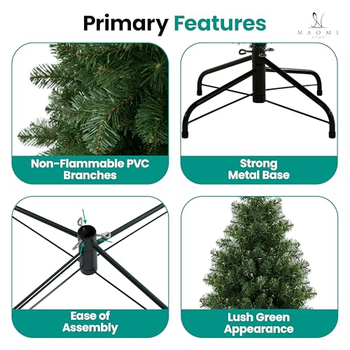 6ft Full Body Unlit Artificial Christmas Tree