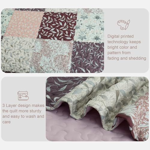 Reversible Boho California King Quilt