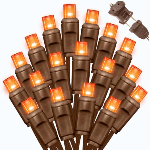 25FT Orange Halloween String Lights (50 Count)