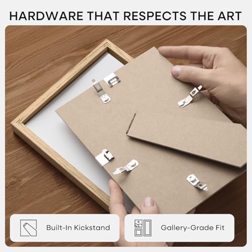 A4 Natural Oak Picture Frame