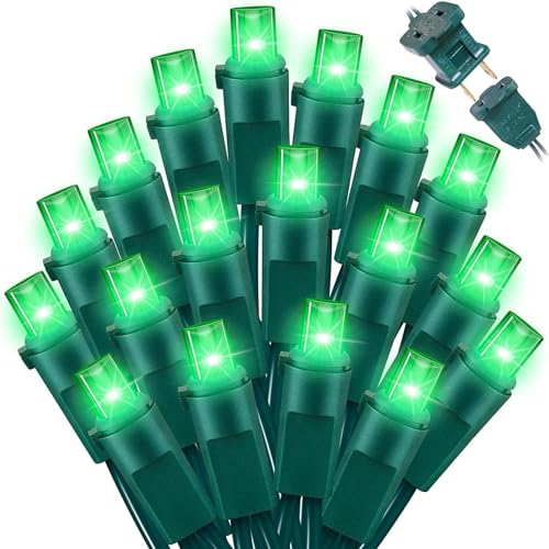 100 LED Green Halloween Mini String Lights (100 Count)