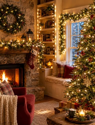 Clear Christmas Lights (13 Foot)