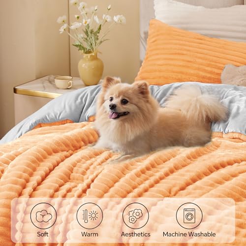 Fleece California King Comforter Set