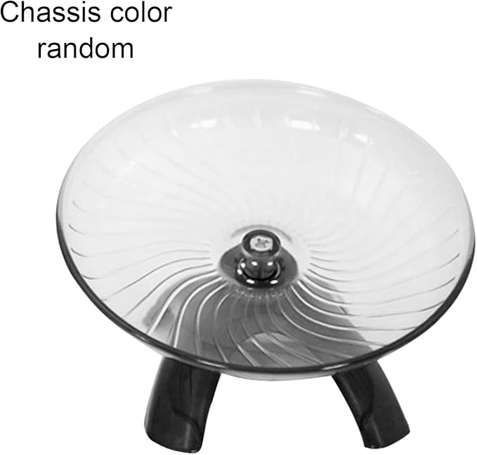 Kakalote Hamster Wheel, Hermit Crab Climbing Toys Silent Running Exercise Wheel, Small Animal Exercise Wheels Hermit Crabs Wheel for Hamsters, Gerbils, Hermit Crab Small Cage