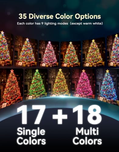 200 Led Christmas Fairy Lights Plug in