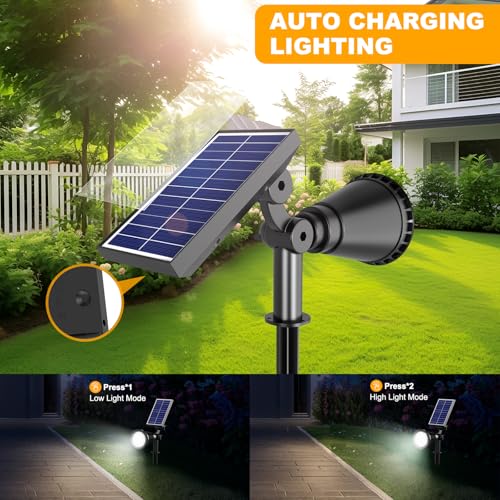 Solar Lights Outdoor Waterproof Spot Lights (3 Count)