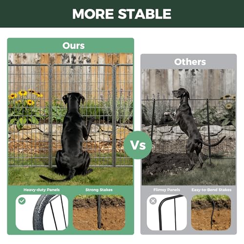 No Dig Garden Fence