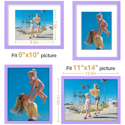 11x14 Picture Frames Set of 9 for Wall Mounting (9 Count)