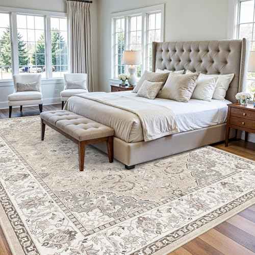 Washable Large 9x12 Area Rug (108 Count)