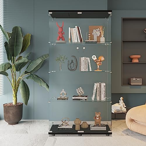 Black Glass Display Cabinet