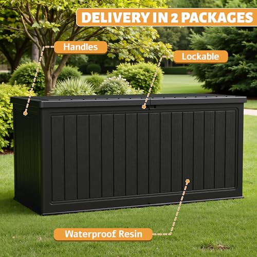 Resin Deck Box 270 Gallon