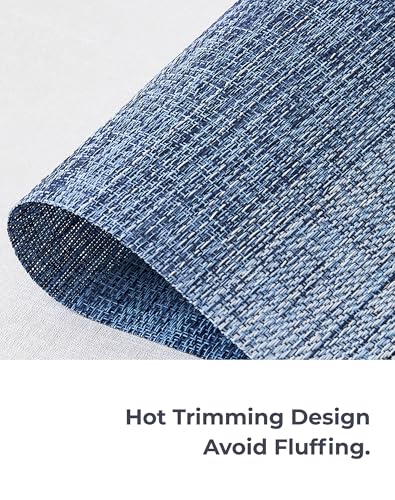 Gradient Blue Woven Placemats Set of 4 (3.2 Count)
