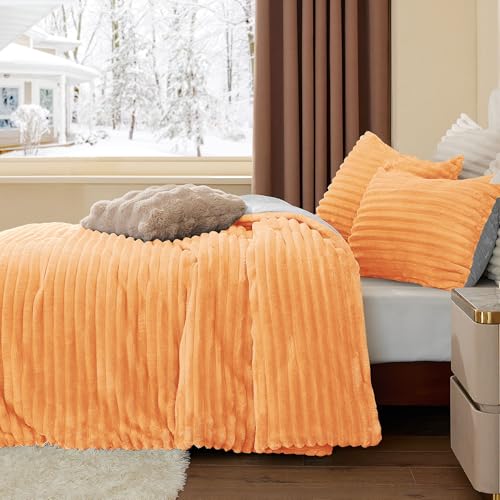Fleece California King Comforter Set