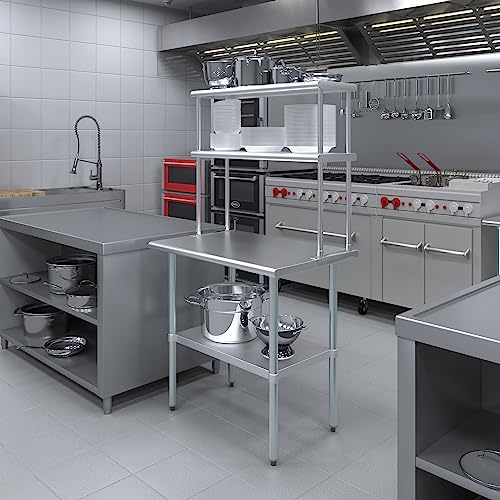 36 Inch Double Tier Overshelf