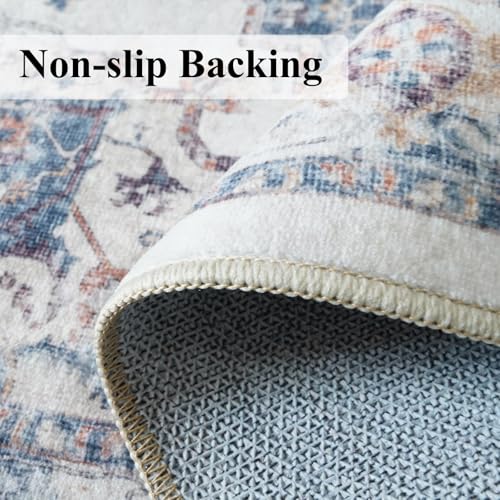 Washable 3x7 Hallway Runner Rug (21 Sq Ft)