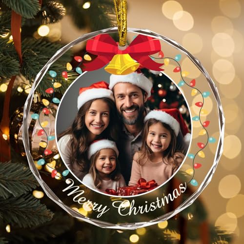 Personalized Photo Ornaments Christmas Tree Hanging Decor
