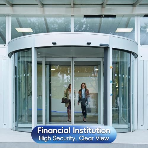Security Safety Shatterproof Window Film 8 Mil Clear 17.4x78.7in