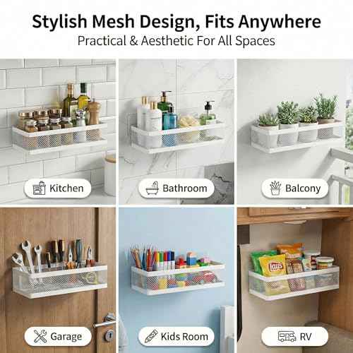 Mesh Shower Caddy Wall Mount (2 Count)