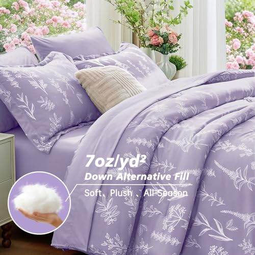 Lavender TwinXL Comforter Set