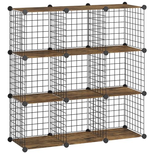 Wire Cube Storage Organizer (9 Cubes)