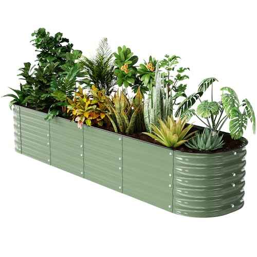 8x2 Galvanized Raised Garden Bed