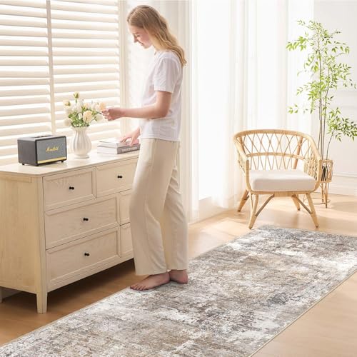 3x10 Washable Runner Rug for Hallway (24 Count)