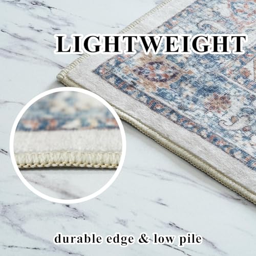 Washable 3x7 Hallway Runner Rug (21 Sq Ft)