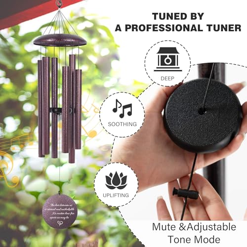 Personalized Wind Chimes for Loss of Mother