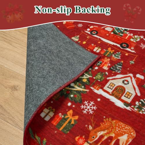 2x3 Christmas Cute Area Rug